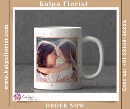 Personalised Woman Power Photo Mug ( Send Gifts Online In India )