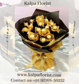 Luxury Ferrero Rocher Bouquet Send Chocolate For Birthday