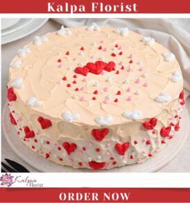 Peachy Vanilla Cream Cake Order Cake In India Canada