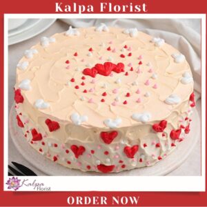 Peachy Vanilla Cream Cake Order Cake In India Canada