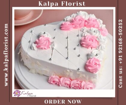 Snowy Birthday Cake Send Cake To India Online