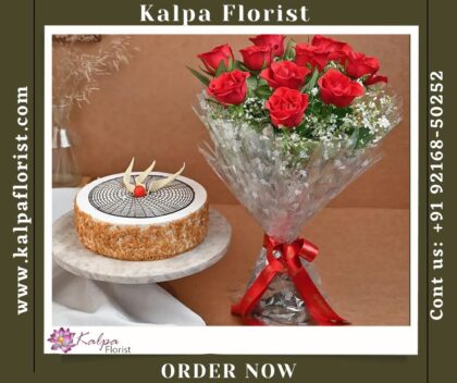 Softy Roses Hamper Send Flower And Cake To India