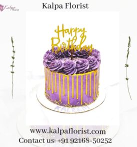 Decadent Floral Cake Cake Delivery In Pune