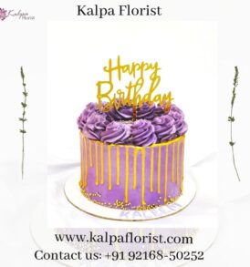 Decadent Floral Cake Cake Delivery In Pune uk