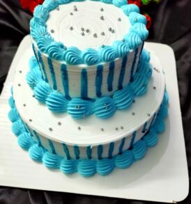 Creamy-Vanilla-Cake- 2 Kg-Special-Birthday-Cakes