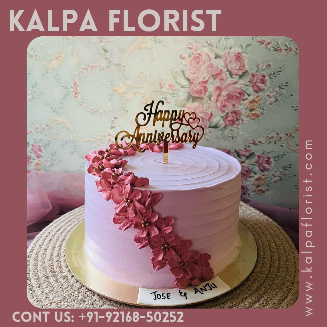 Creamy Cake For Anniversary ( Send Cake To India From Canada ...