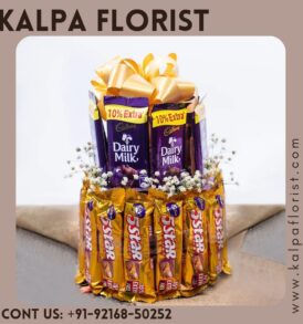 Sweet Dairy Milk And 5 Star Bouquet ( Chocolate Delivery In India)