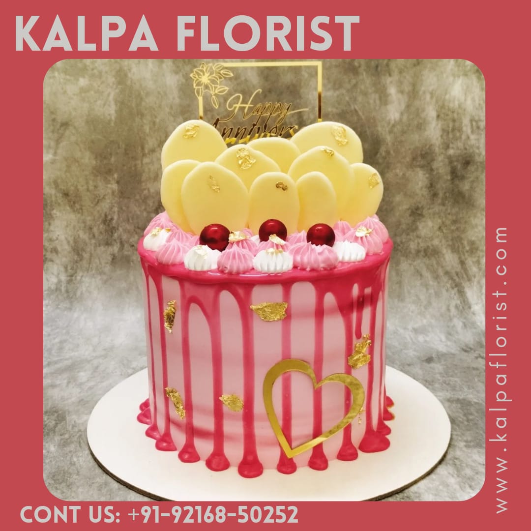 Designer Drip Naked Cake ( Cake Delivery In Delhi )